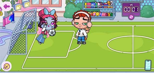 Bạn có thể chơi bóng hoặc chạy