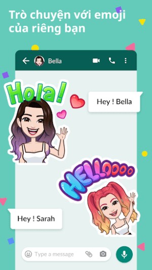 Chat bằng các biểu tượng cảm xúc độ đáo riêng
