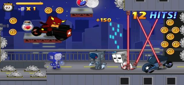 Avenger X Hero Wars là game hành động người chạy hấp dẫn