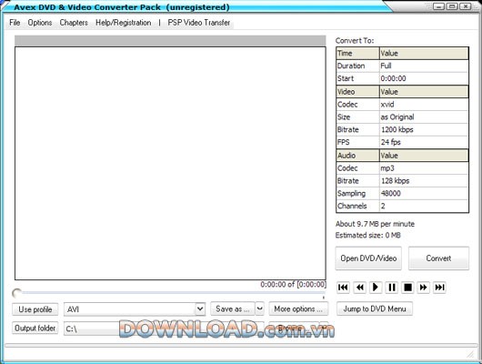Avex DVD & Video Converter Pack