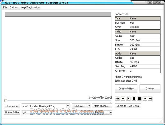 Avex iPod Video Converter