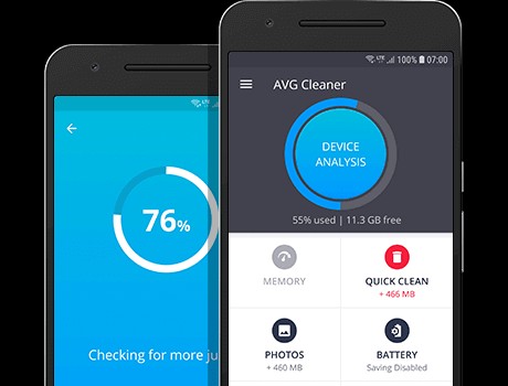 AVG Cleaner cho Android rất dễ dùng