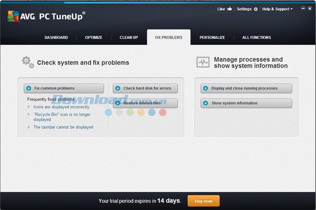 Sửa chữa các lỗi hệ thống
