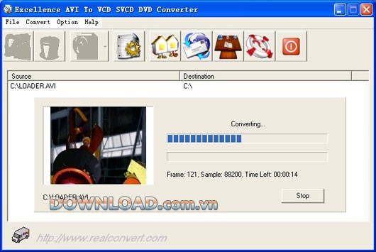 AVI to VCD SVCD DVD Converter Pro