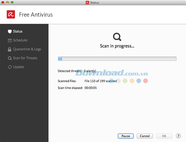 Avira Free Antivirus cho Mac