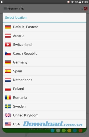 Truy cập web bị chặn với Avira Phantom VPN