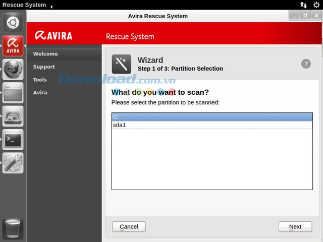 Avira Rescue System