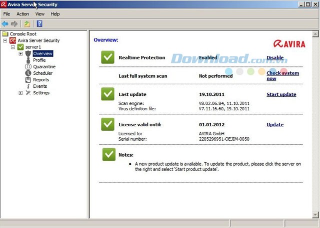 Avira Server Security