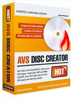 AVS Disc Creator 6.1.3.553 - Phần mềm ghi đĩa DVD/Blu-ray