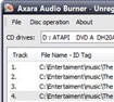 Axara Audio Burner - Phần mềm tạo đĩa CD
