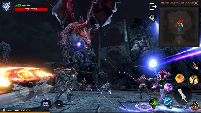 Đột kích dungeon cùng đồng đội để tiêu diệt các boss hùng mạnh