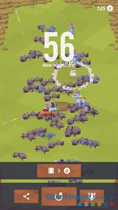Cố gắng giành số điểm cao nhất trong game vui miễn phí cho Windows Phone và máy tính Axe'n'Slash