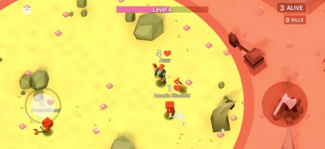 AXES.io là game Battle Royale ném rìu trên di động