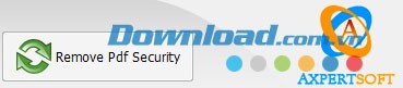AxpertSoft Pdf Security Remover