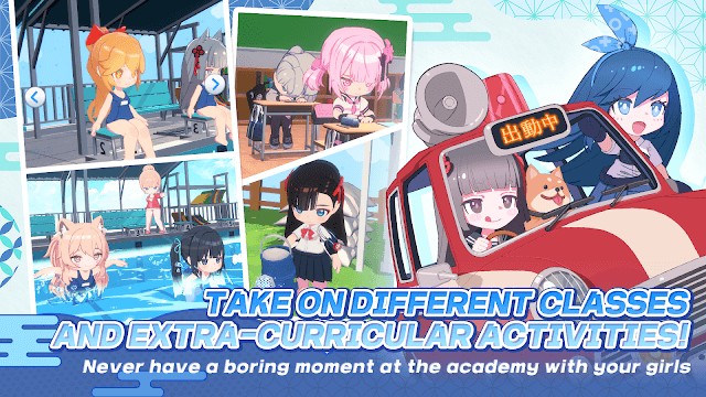 Dàn nhân vật anime dễ thương, cá tính đa dạng