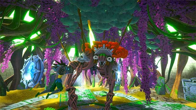 Lao vào các trận chiến chống lại những sinh vật khổng lồ