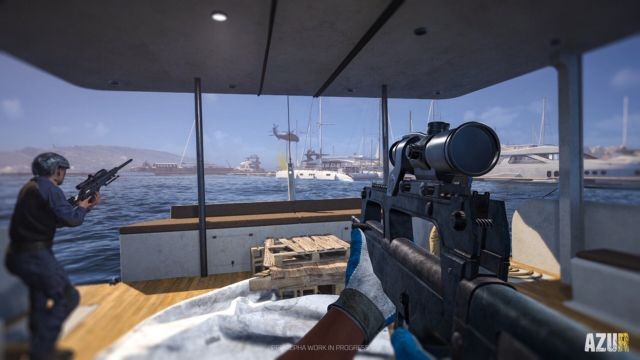 Lối chơi của AZUR game tập trung vào khám phá và sống sót