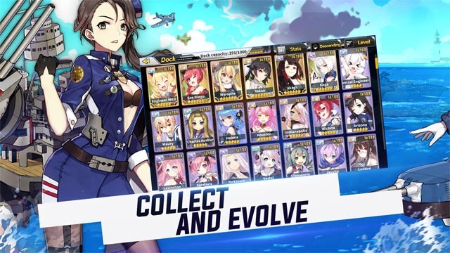 Thu thập và nâng cấp các nữ chiến binh xinh đẹp