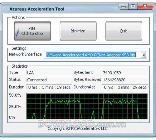 Azureus Acceleration Tool