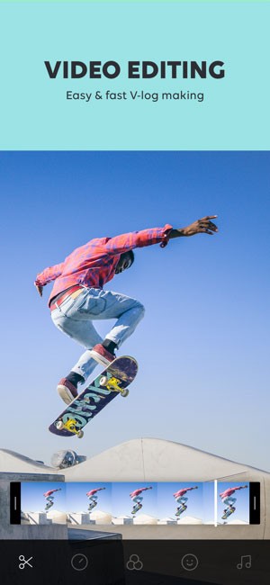 B612 hỗ trợ sửa video