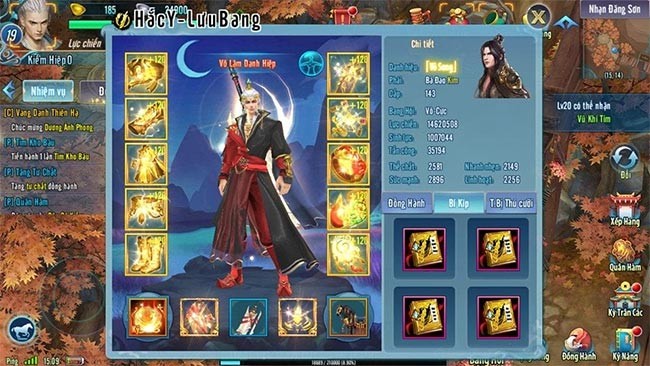 Trang bị nhân vật trong Bá Đao Nhất Kiếm