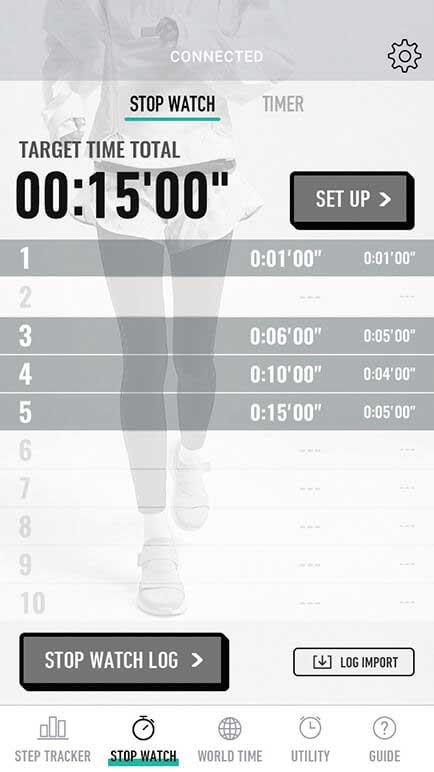 Dễ dàng thiết lập bộ đếm giờ