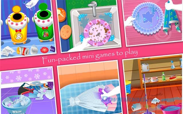 Giúp Lọ Lem làm việc nhà