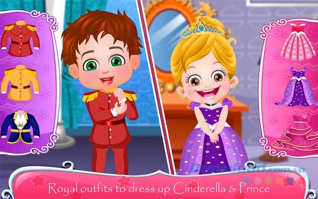 Game thời trang cho bé