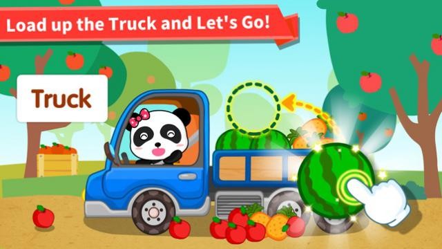 Chất hàng lên thùng xe tải và và chở đi