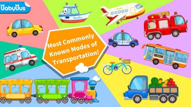 Bé tìm hiểu và nhận biết rất nhiều phương tiện giao thông khác nhau