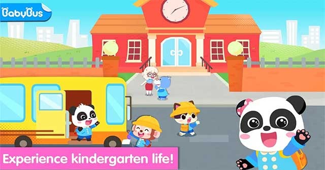 Chào mừng các bé đến với trường mẫu giáo trong Baby Panda: My Kindergarten