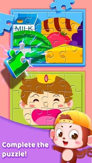 Hoàn thành bức tranh ghép hình