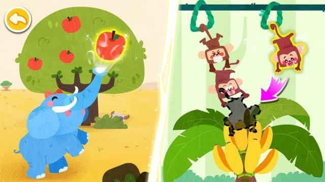 Chơi game thật vui và học tập tính của từng loài