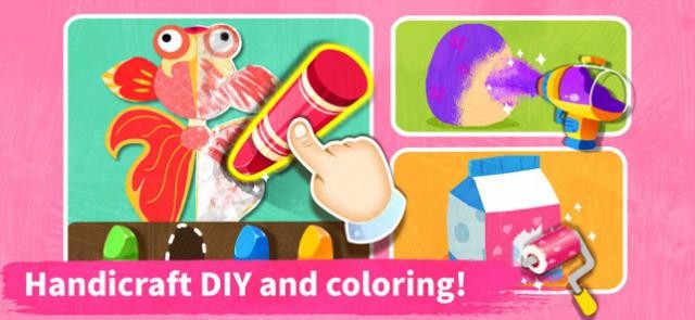 Chế tạo đồ thủ công và tô màu thật bắt mắt