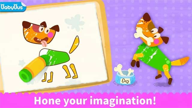 Phát huy trí tưởng tượng của bé với game Baby Panda's Coloring Book cho Android