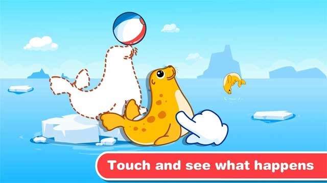 Chơi các mini game tương tác thú vị trong Baby Panda’s First Words for Android