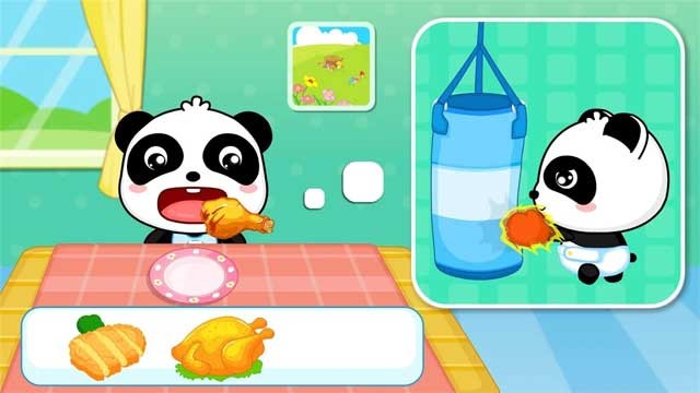 Game sẽ giúp bé từ bỏ thói biếng ăn