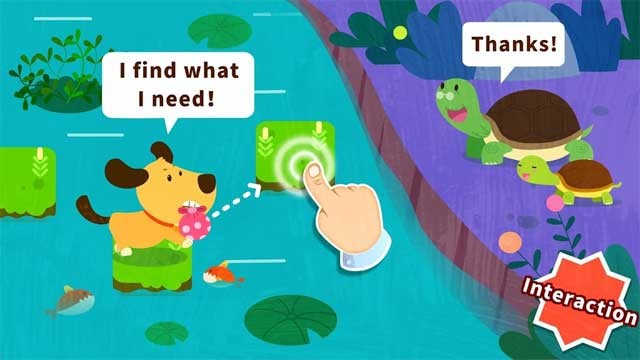 Hãy sử dụng những đặc tính của từng loài vật để hỗ trợ chúng giúp đỡ các loài vật khác