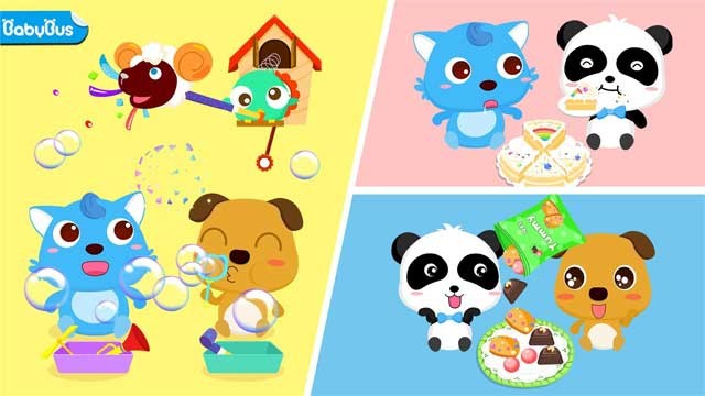 Baby Panda Sharing Adventure cho Android là game giáo dục mới đến từ nhà phát triển BabyBus
