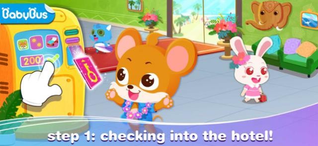 Tận hưởng kỳ nghỉ cùng gấu trúc trong game Baby Panda Vacation