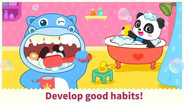 Baby Panda's Care: Safety & Habits Android sẽ giúp bé phát triển những thói quen lành mạnh