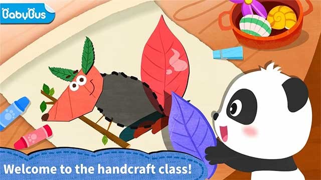 Tạo ra nhiều bức ảnh cắt ghép dễ thương trong Baby Panda's Creative Collage Design