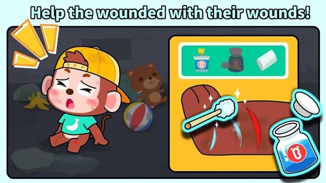 Giúp sơ cứu cho những người bị thương trong thảm họa