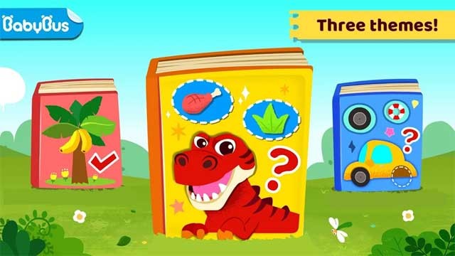 Baby Panda's Preschool Science có ba chủ đề chính - Động vật, Thiên nhiên và Cuộc sống hàng ngày