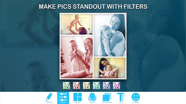 Bộ lọc ảnh nghệ thuật làm thay đổi phong cách, cảm xúc của mỗi bức ảnh