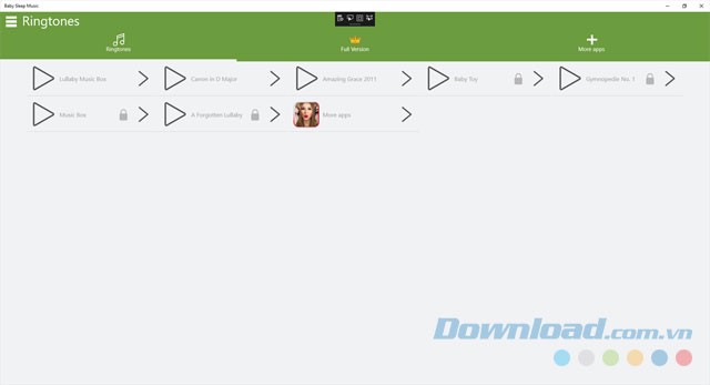 Nhạc chuông, nhạc ru ngủ, bài hát ru