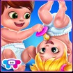 Baby Twins Terrible Two - Game Chăm Sóc Song Sinh Android