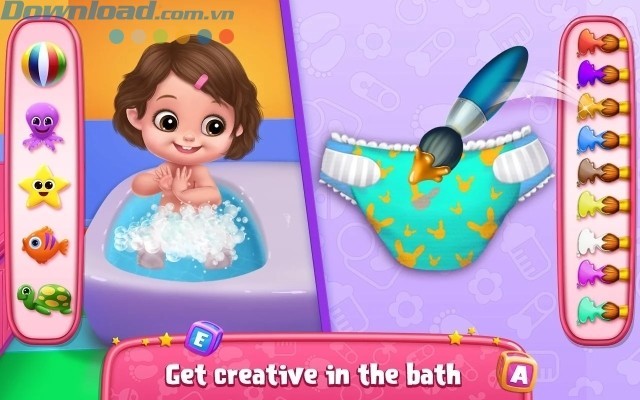 Trải nghiệm giờ tắm vui vẻ