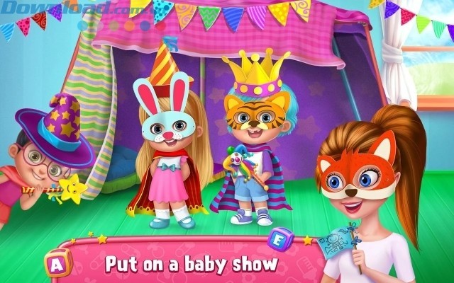 Cho bé tham gia buổi trình diễn trên TV