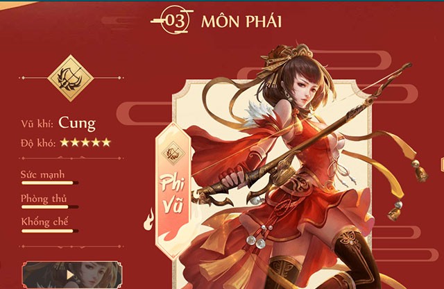 Các môn phái trong Bách Chiến Truyền Kỳ cho iPhone